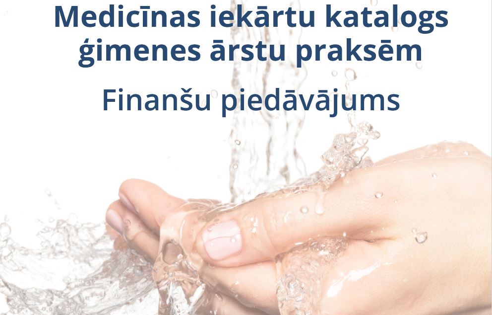 Medicīnas iekārtu katalogs ģimenes ārstu praksēm